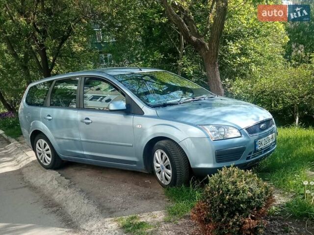 Синий Форд Фокус, объемом двигателя 1.6 л и пробегом 240 тыс. км за 4900 $, фото 1 на Automoto.ua