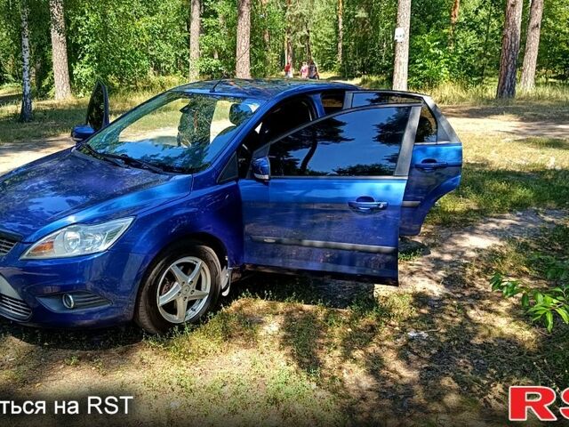 Синий Форд Фокус, объемом двигателя 1.6 л и пробегом 289 тыс. км за 4500 $, фото 1 на Automoto.ua