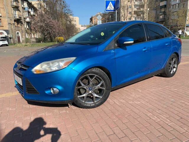 Синій Форд Фокус, об'ємом двигуна 2 л та пробігом 257 тис. км за 6750 $, фото 1 на Automoto.ua