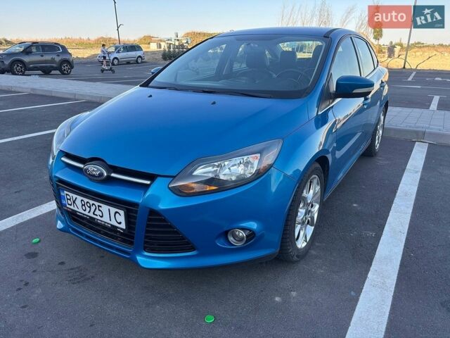 Синий Форд Фокус, объемом двигателя 2 л и пробегом 196 тыс. км за 6850 $, фото 1 на Automoto.ua