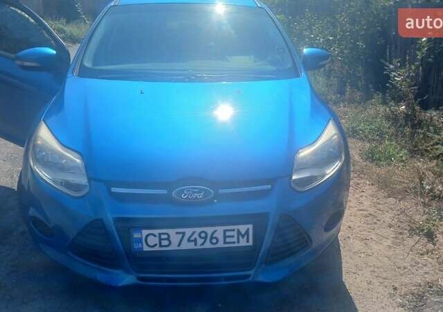 Синий Форд Фокус, объемом двигателя 2 л и пробегом 186 тыс. км за 7700 $, фото 1 на Automoto.ua