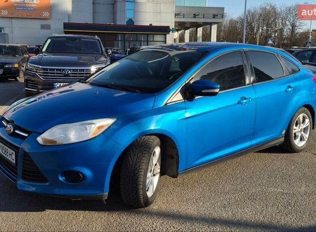 Синий Форд Фокус, объемом двигателя 2 л и пробегом 190 тыс. км за 6000 $, фото 1 на Automoto.ua