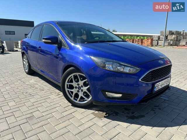 Синий Форд Фокус, объемом двигателя 2 л и пробегом 240 тыс. км за 8000 $, фото 1 на Automoto.ua