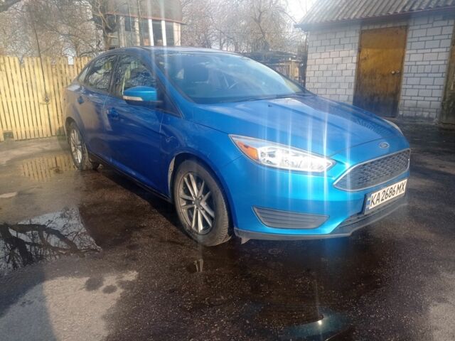 Синій Форд Фокус, об'ємом двигуна 2 л та пробігом 198 тис. км за 6000 $, фото 1 на Automoto.ua