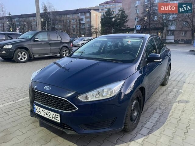 Синий Форд Фокус, объемом двигателя 1.6 л и пробегом 189 тыс. км за 5150 $, фото 1 на Automoto.ua