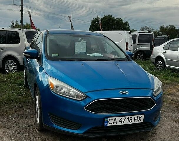 Синий Форд Фокус, объемом двигателя 2 л и пробегом 154 тыс. км за 7800 $, фото 1 на Automoto.ua
