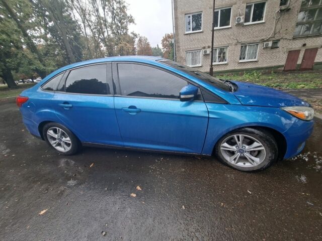 Синий Форд Фокус, объемом двигателя 2 л и пробегом 122 тыс. км за 8100 $, фото 1 на Automoto.ua