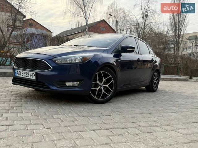 Синій Форд Фокус, об'ємом двигуна 2 л та пробігом 111 тис. км за 9000 $, фото 1 на Automoto.ua