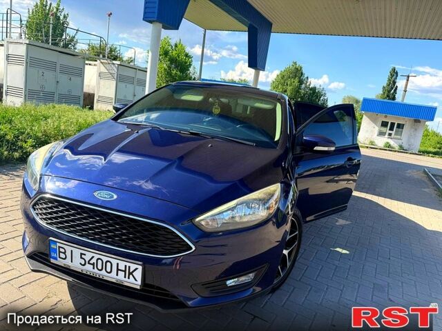 Синій Форд Фокус, об'ємом двигуна 2 л та пробігом 140 тис. км за 8750 $, фото 1 на Automoto.ua