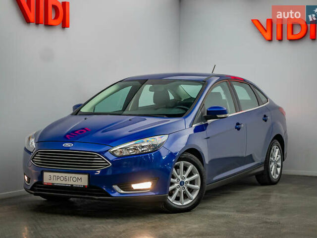Синий Форд Фокус, объемом двигателя 1.5 л и пробегом 112 тыс. км за 10283 $, фото 1 на Automoto.ua