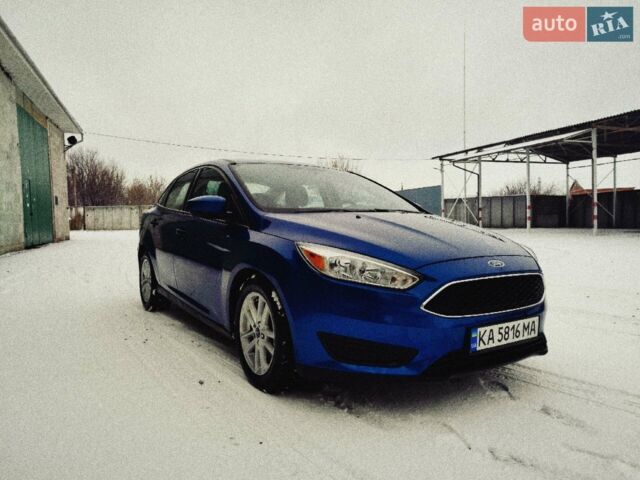 Синій Форд Фокус, об'ємом двигуна 2 л та пробігом 163 тис. км за 10500 $, фото 1 на Automoto.ua