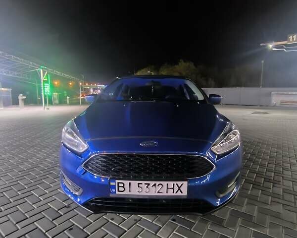 Синий Форд Фокус, объемом двигателя 2 л и пробегом 101 тыс. км за 8550 $, фото 1 на Automoto.ua
