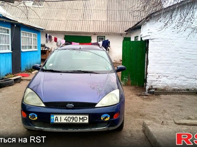 Синій Форд Фокус, об'ємом двигуна 1.8 л та пробігом 370 тис. км за 1200 $, фото 1 на Automoto.ua