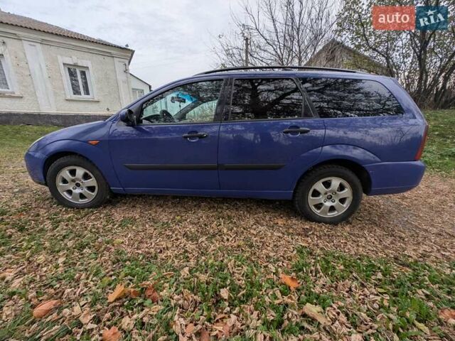 Синий Форд Фокус, объемом двигателя 1.8 л и пробегом 426 тыс. км за 2500 $, фото 1 на Automoto.ua