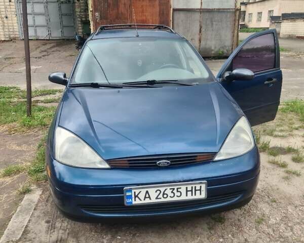 Синий Форд Фокус, объемом двигателя 2 л и пробегом 229 тыс. км за 2300 $, фото 1 на Automoto.ua
