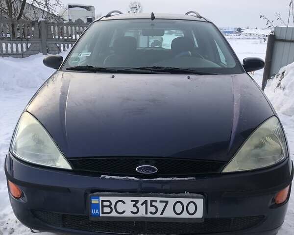 Синий Форд Фокус, объемом двигателя 1.8 л и пробегом 210 тыс. км за 2300 $, фото 1 на Automoto.ua