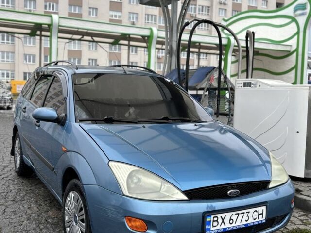 Синий Форд Фокус, объемом двигателя 1.8 л и пробегом 334 тыс. км за 3100 $, фото 1 на Automoto.ua