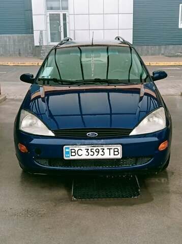 Синий Форд Фокус, объемом двигателя 1.39 л и пробегом 370 тыс. км за 2000 $, фото 1 на Automoto.ua