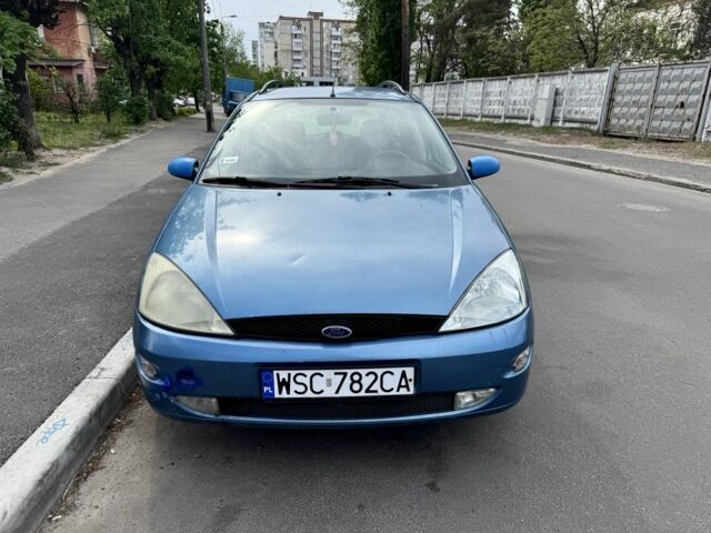 Синий Форд Фокус, объемом двигателя 2 л и пробегом 200 тыс. км за 1256 $, фото 1 на Automoto.ua