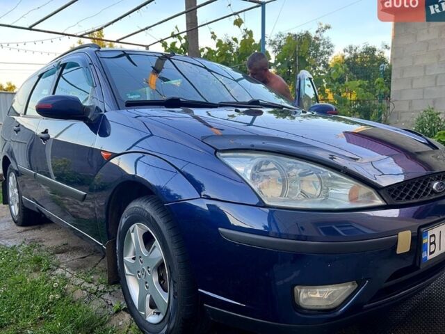 Синій Форд Фокус, об'ємом двигуна 1.6 л та пробігом 200 тис. км за 4400 $, фото 1 на Automoto.ua