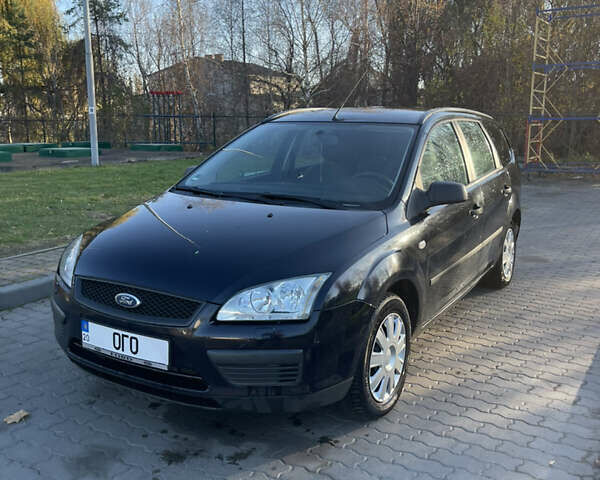 Синій Форд Фокус, об'ємом двигуна 1.6 л та пробігом 259 тис. км за 4100 $, фото 1 на Automoto.ua