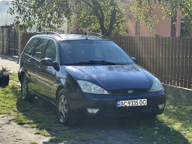 Форд Фокус 2004 в Жовкве на Automoto.ua Синий Форд Фокус, объемом двигателя 1.8 л и пробегом 250 тыс. км за 1599 $, фото 1 на Automoto.ua