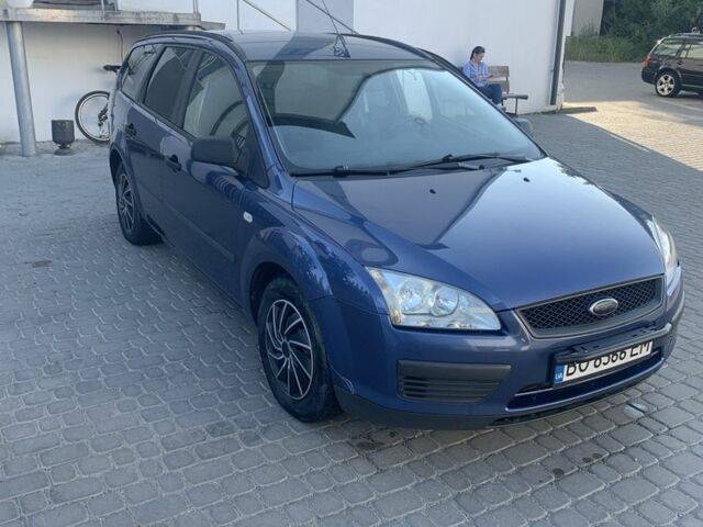 Синий Форд Фокус, объемом двигателя 1.6 л и пробегом 306 тыс. км за 3900 $, фото 1 на Automoto.ua