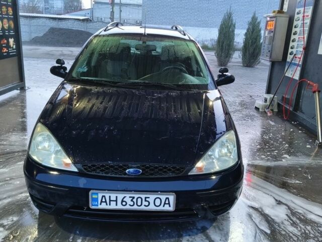 Синий Форд Фокус, объемом двигателя 1.8 л и пробегом 400 тыс. км за 2850 $, фото 1 на Automoto.ua
