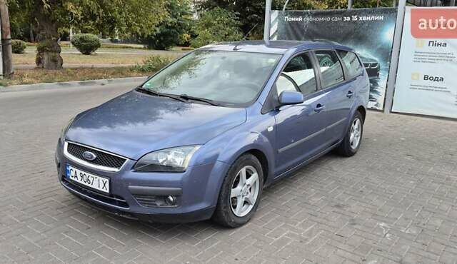 Синій Форд Фокус, об'ємом двигуна 1.6 л та пробігом 270 тис. км за 3850 $, фото 1 на Automoto.ua
