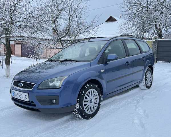 Синій Форд Фокус, об'ємом двигуна 1.6 л та пробігом 206 тис. км за 4365 $, фото 1 на Automoto.ua