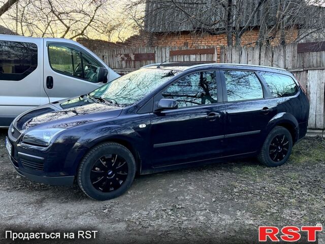 Синій Форд Фокус, об'ємом двигуна 1.6 л та пробігом 220 тис. км за 4300 $, фото 1 на Automoto.ua