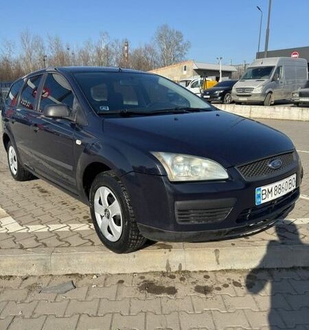 Синий Форд Фокус, объемом двигателя 1.4 л и пробегом 266 тыс. км за 3300 $, фото 1 на Automoto.ua