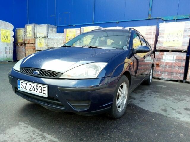 Синій Форд Фокус, об'ємом двигуна 1.8 л та пробігом 190 тис. км за 1999 $, фото 1 на Automoto.ua
