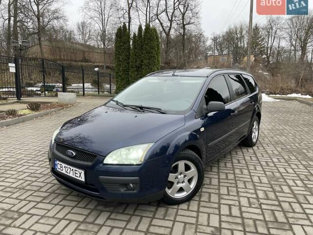 Синий Форд Фокус, объемом двигателя 1.6 л и пробегом 232 тыс. км за 4000 $, фото 1 на Automoto.ua