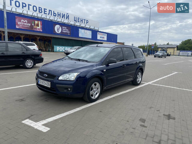 Синий Форд Фокус, объемом двигателя 1.6 л и пробегом 230 тыс. км за 4100 $, фото 1 на Automoto.ua