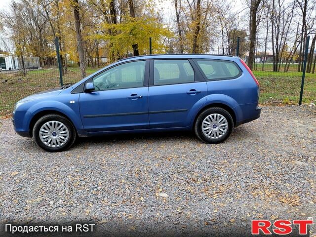 Синий Форд Фокус, объемом двигателя 1.6 л и пробегом 203 тыс. км за 4500 $, фото 1 на Automoto.ua