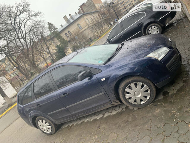 Синий Форд Фокус, объемом двигателя 1.8 л и пробегом 180 тыс. км за 4500 $, фото 1 на Automoto.ua