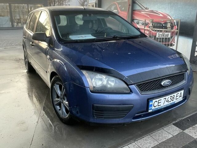 Синий Форд Фокус, объемом двигателя 1.8 л и пробегом 268 тыс. км за 2800 $, фото 1 на Automoto.ua