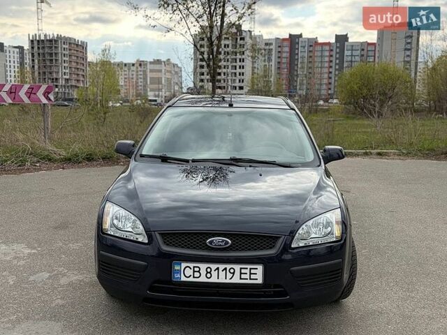 Синий Форд Фокус, объемом двигателя 1.6 л и пробегом 248 тыс. км за 4500 $, фото 1 на Automoto.ua