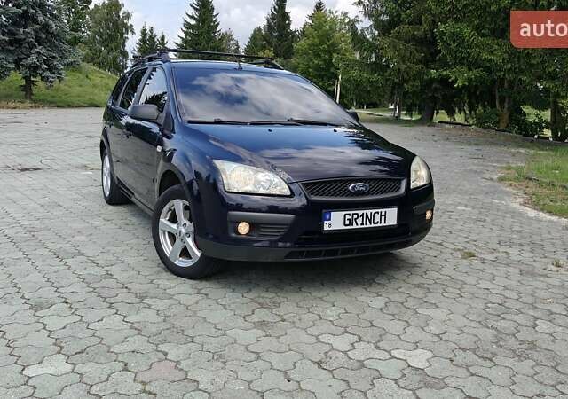 Синий Форд Фокус, объемом двигателя 1.6 л и пробегом 260 тыс. км за 4700 $, фото 1 на Automoto.ua