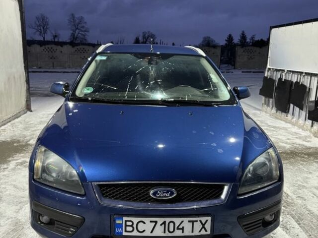 Синій Форд Фокус, об'ємом двигуна 1.6 л та пробігом 322 тис. км за 4000 $, фото 1 на Automoto.ua