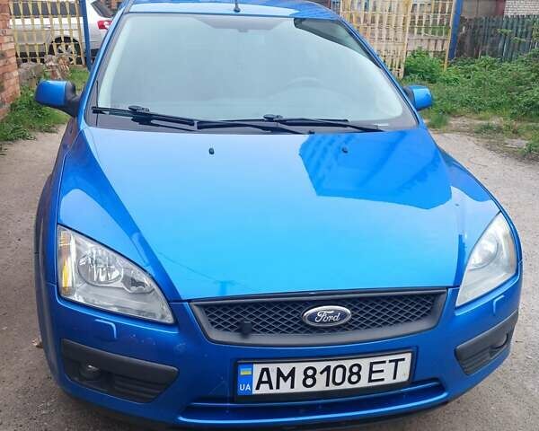 Синій Форд Фокус, об'ємом двигуна 1.8 л та пробігом 228 тис. км за 4900 $, фото 1 на Automoto.ua