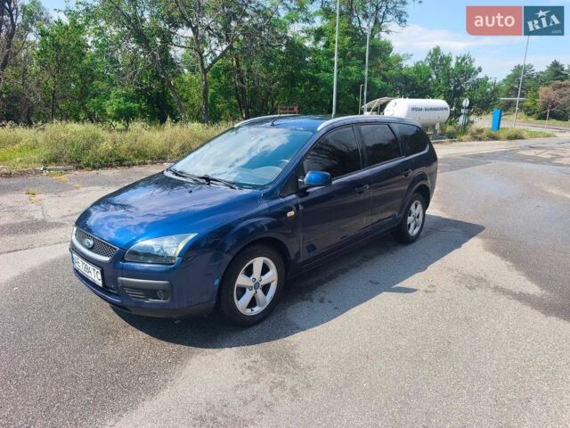 Синій Форд Фокус, об'ємом двигуна 1.6 л та пробігом 232 тис. км за 4800 $, фото 1 на Automoto.ua