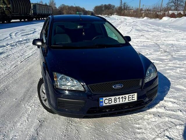 Синий Форд Фокус, объемом двигателя 1.6 л и пробегом 246 тыс. км за 4600 $, фото 1 на Automoto.ua