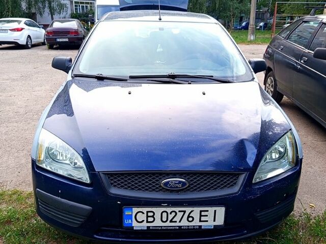 Синий Форд Фокус, объемом двигателя 1.6 л и пробегом 240 тыс. км за 4200 $, фото 1 на Automoto.ua