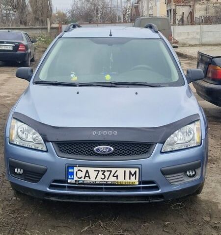 Синий Форд Фокус, объемом двигателя 1.6 л и пробегом 242 тыс. км за 4000 $, фото 1 на Automoto.ua