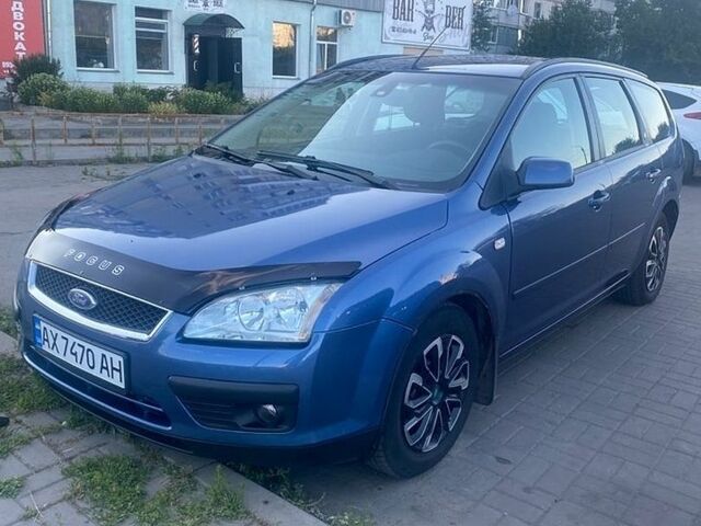 Синий Форд Фокус, объемом двигателя 1.6 л и пробегом 170 тыс. км за 5300 $, фото 1 на Automoto.ua