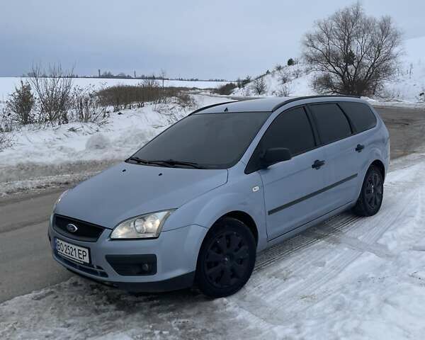 Синий Форд Фокус, объемом двигателя 1.6 л и пробегом 299 тыс. км за 4300 $, фото 1 на Automoto.ua