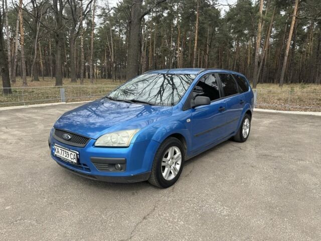 Синий Форд Фокус, объемом двигателя 1.6 л и пробегом 240 тыс. км за 4900 $, фото 1 на Automoto.ua