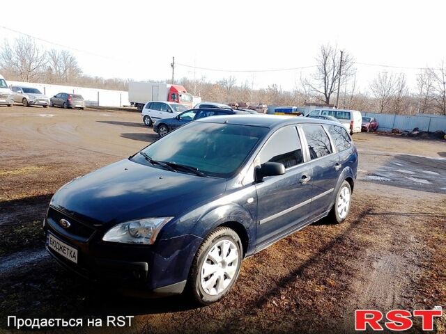 Синий Форд Фокус, объемом двигателя 2 л и пробегом 400 тыс. км за 3500 $, фото 1 на Automoto.ua